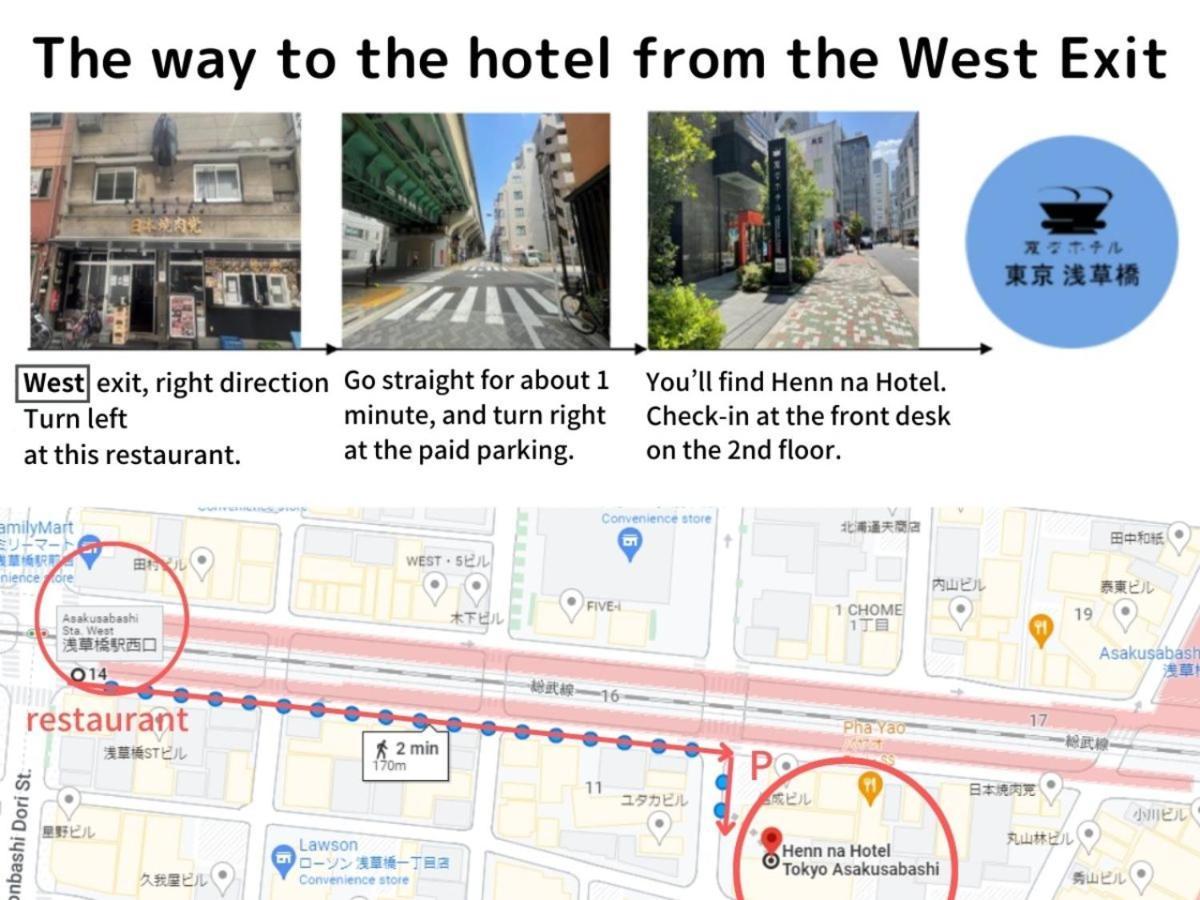 Henn Na Asakusabashi 3* Tokio